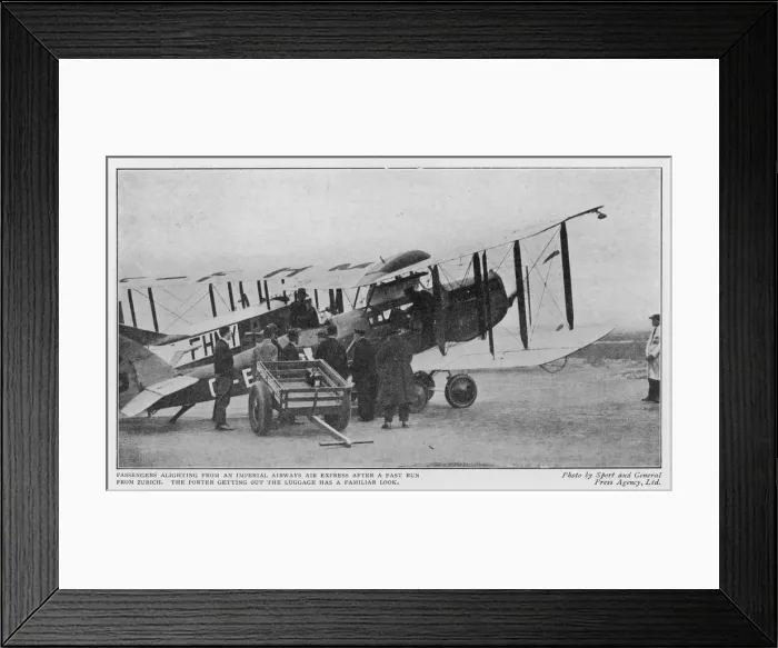 Framed Print : Baggage at Croydon Framed Print : Baggage at Croydon