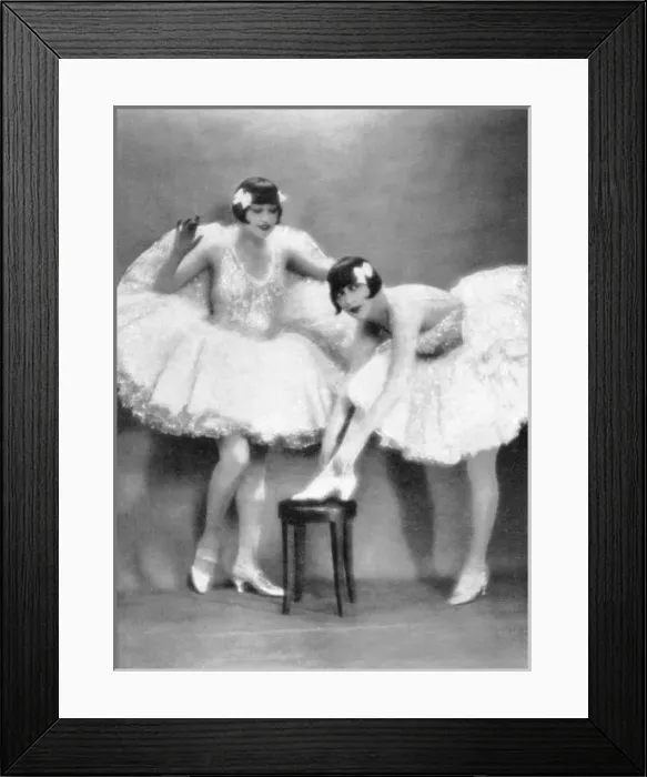Framed Print : The Dolly Sisters, Paris Framed Print : The Dolly Sisters, Paris