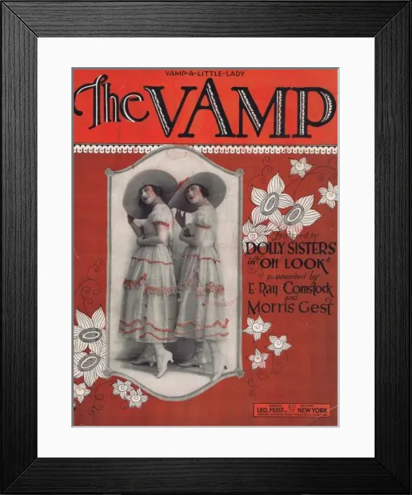Framed Print : The Dolly Sisters in Oh Look!, USA Framed Print : The Dolly Sisters in Oh Look!, USA