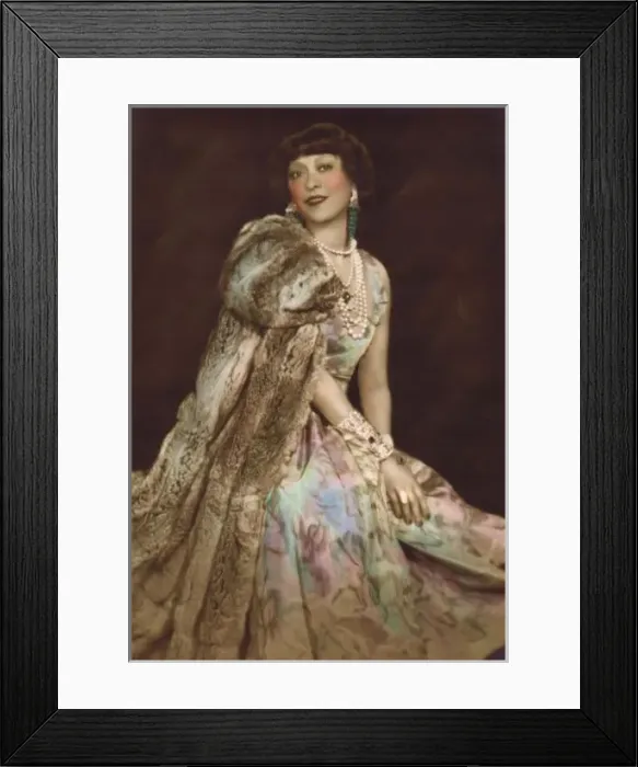 Framed Print : Portrait of Jenny Dolly, Paris