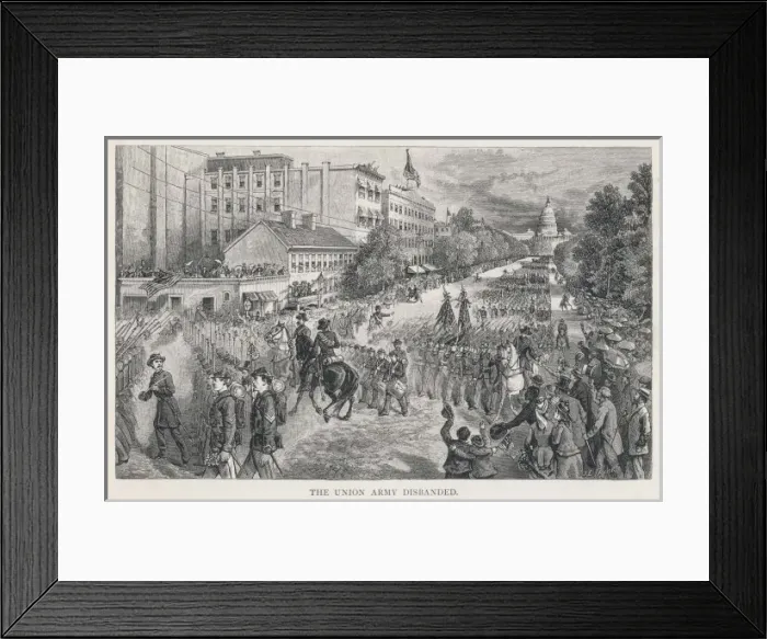 Framed Print : Federals Disband Framed Print : Federals Disband