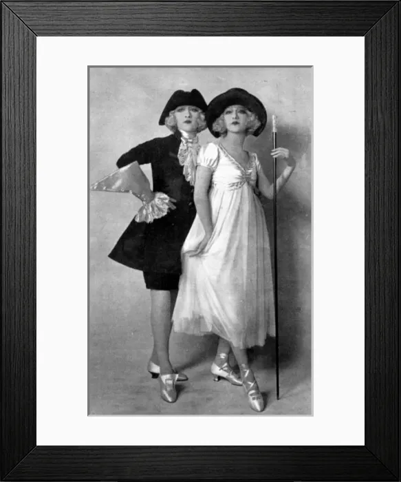 Framed Print : The Dolly Sisters in Babes In the Wood Framed Print : The Dolly Sisters in Babes In the Wood