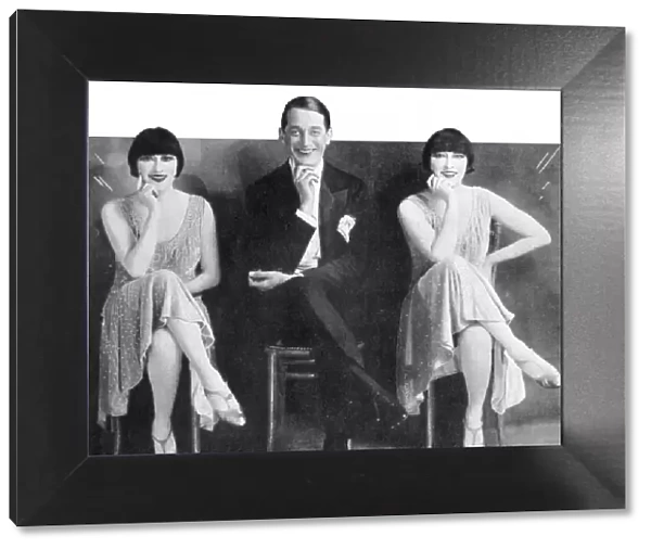 The Dolly Sisters and Maurice Chevalier