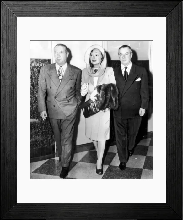 Framed Print : Rosie Dolly arriving in court for film suit Framed Print : Rosie Dolly arriving in court for film suit