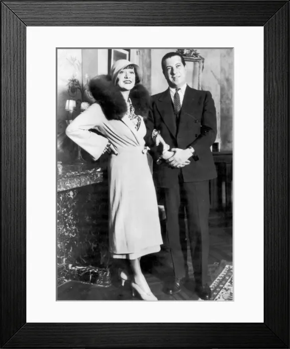Framed Print : Rosie Dolly and Irving Netcher in Paris Framed Print : Rosie Dolly and Irving Netcher in Paris