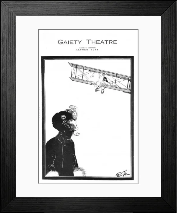 Framed Print : Programme cover for Going Up, 1918 Framed Print : Programme cover for Going Up, 1918