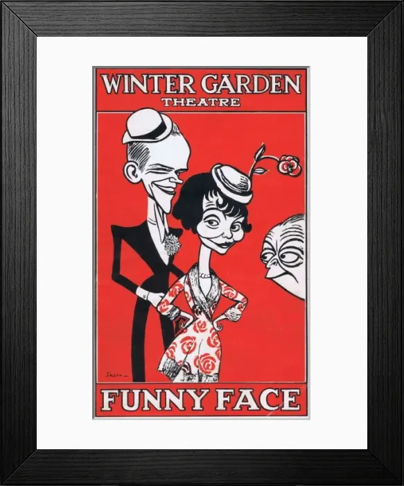 Framed Print : Programme cover for Funny Face, 1928 Framed Print : Programme cover for Funny Face, 1928