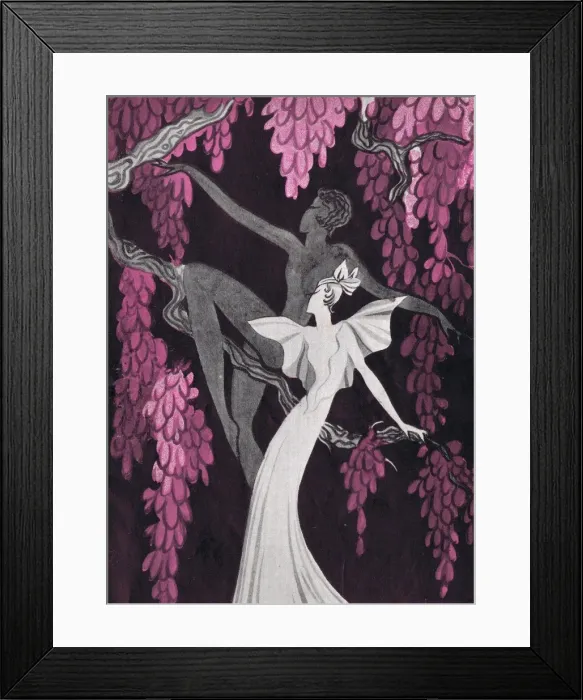 Framed Print : Illustration for the programme cover of Ca C est Paris, 1933 Framed Print : Illustration for the programme cover of Ca C est Paris, 1933