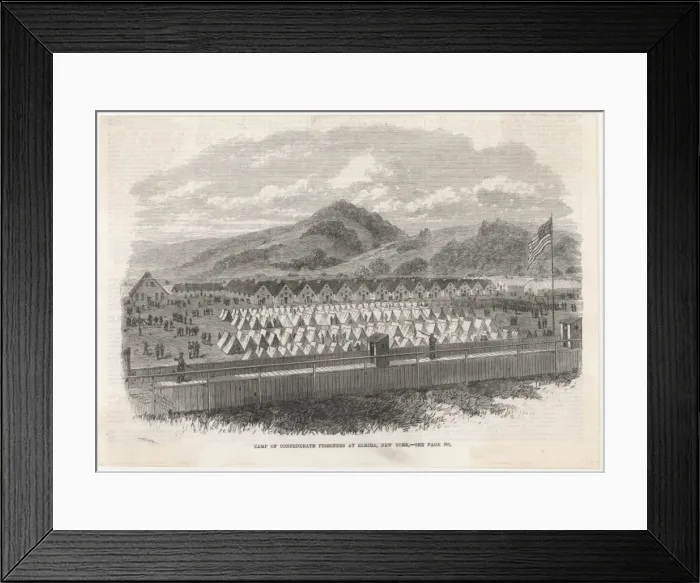 Framed Print : Confederate Prisoners Framed Print : Confederate Prisoners