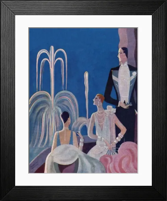 Framed Print : Programme cover at the Palace Theatre, Paris Framed Print : Programme cover at the Palace Theatre, Paris