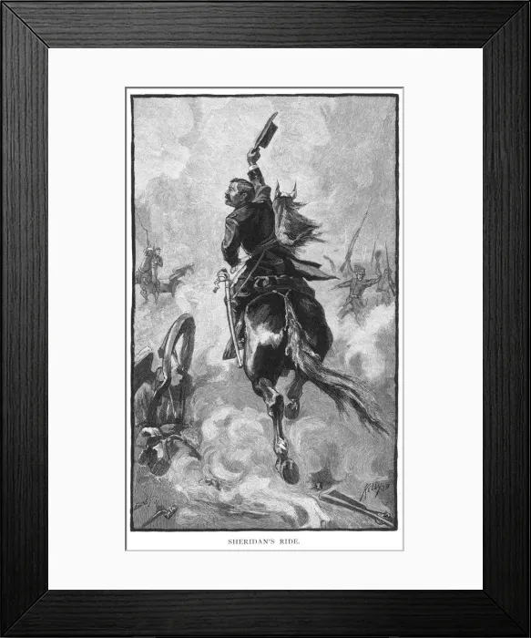 Framed Print : Sheridans Ride Framed Print : Sheridans Ride