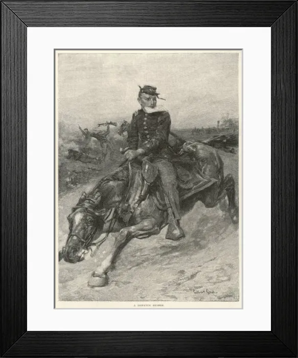 Framed Print : Gettysburg - Dispatch