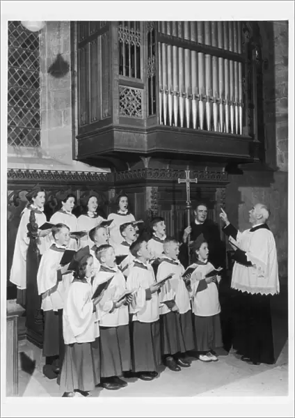Church Choir Singing