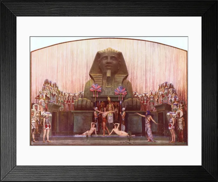 Framed Print : Tableau La Legend du Nil in Coeurs En Folie at the Folies Framed Print : Tableau La Legend du Nil in Coeurs En Folie at the Folies
