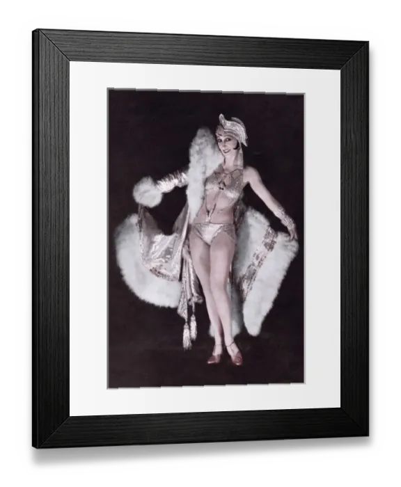 Framed Print : Colette Jove in La Grande Folie at the Folies Bergere, Paris Framed Print : Colette Jove in La Grande Folie at the Folies Bergere, Paris