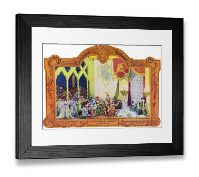 Framed Print : Tableau La Chambre D Amour de la Dogaresse in La Folie d Am Framed Print : Tableau La Chambre D Amour de la Dogaresse in La Folie d Am