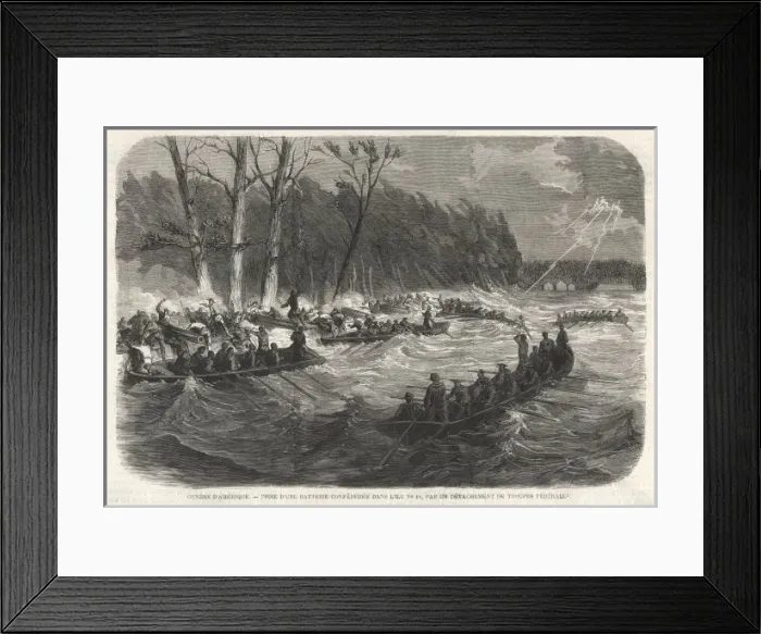 Framed Print : Mississippi Operation Framed Print : Mississippi Operation