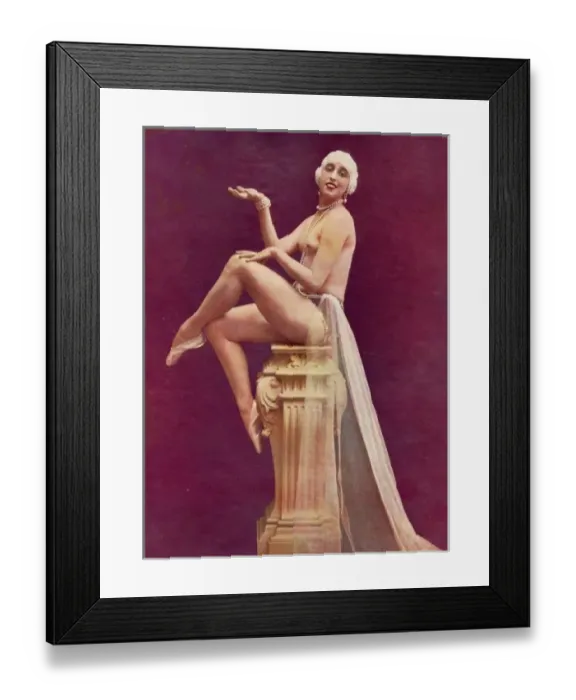 Framed Print : Smirnova in Palace Aux Nues, Palace Theatre, Paris, 1927 Framed Print : Smirnova in Palace Aux Nues, Palace Theatre, Paris, 1927