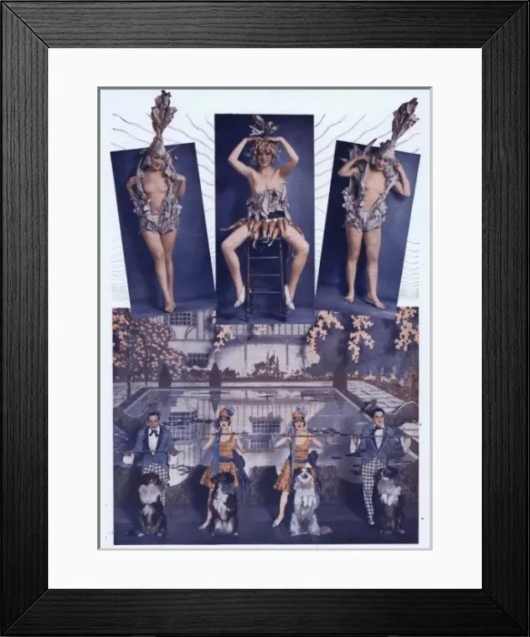 Framed Print : Scenes from New York - Paris at the Casino de Paris, Paris Framed Print : Scenes from New York - Paris at the Casino de Paris, Paris