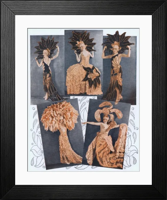 Framed Print : A scene from Le Luxe de Paris, Palace Theatre, Paris, 1928 Framed Print : A scene from Le Luxe de Paris, Palace Theatre, Paris, 1928