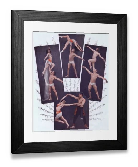 Framed Print : The dancers Janine and Timga, Paris, 1927 Framed Print : The dancers Janine and Timga, Paris, 1927