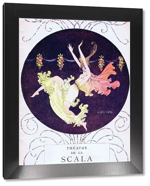 Programme cover for Theatre de la Scala, Paris, early 1920s