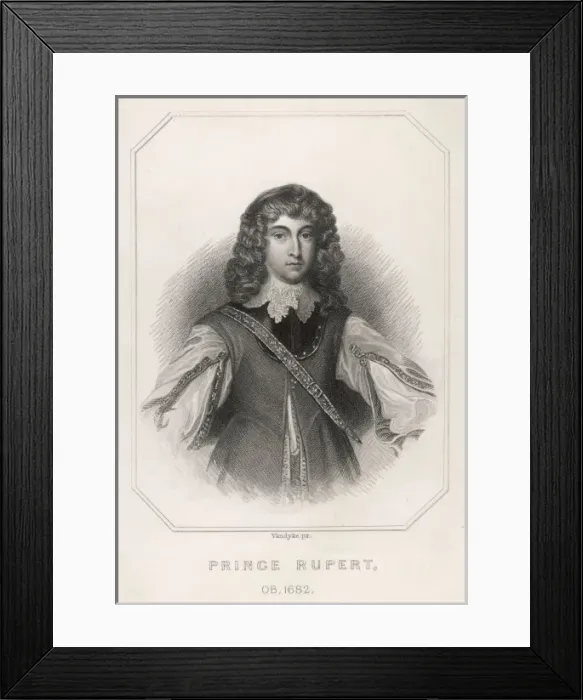 Framed Print : Rupert of the Rhine Framed Print : Rupert of the Rhine