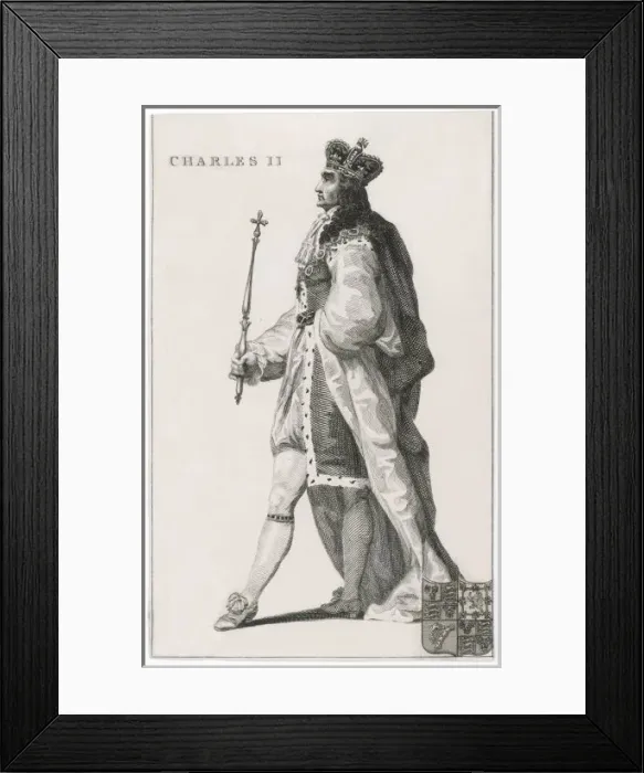 Framed Print : Charles II of England Framed Print : Charles II of England