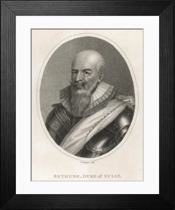 Framed Print : Bethune, Duke of Sully Framed Print : Bethune, Duke of Sully