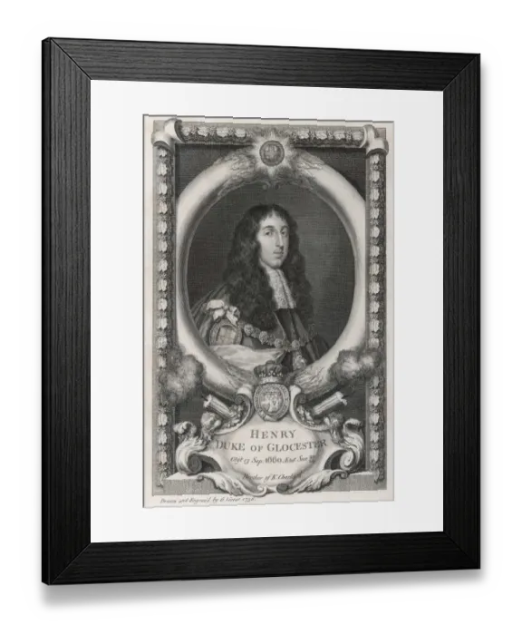 Framed Print : Henry Duke of Gloucester Framed Print : Henry Duke of Gloucester