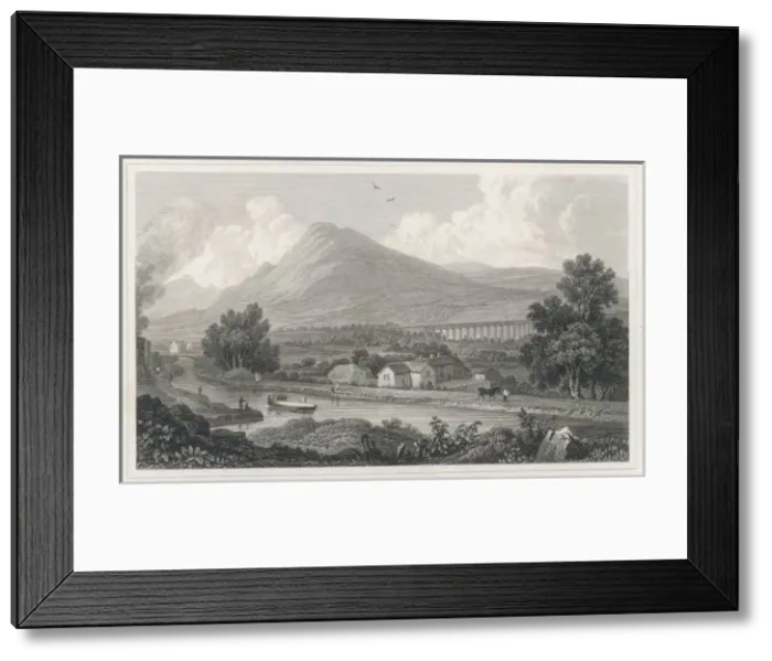 Framed Print : Pont Y Cyssllte Canal Framed Print : Pont Y Cyssllte Canal