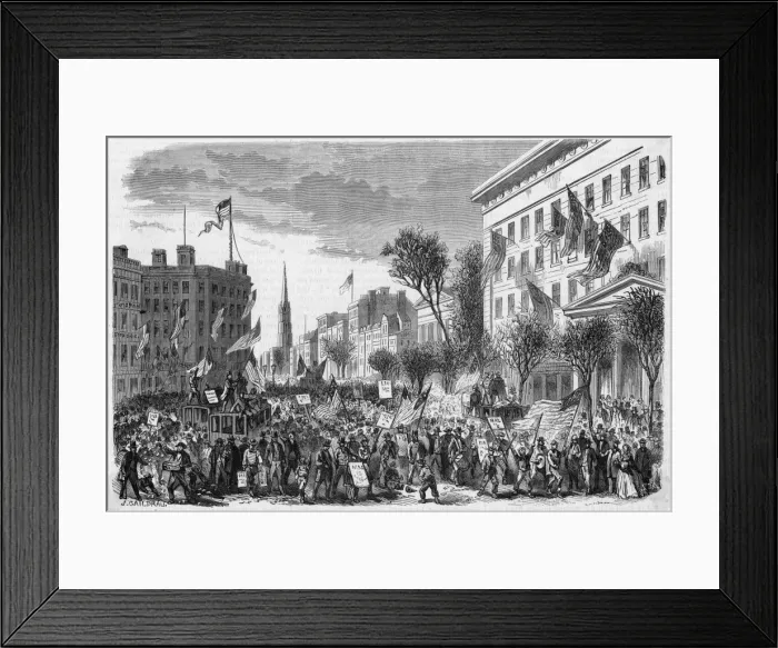 Framed Print : 1864 US Election Framed Print : 1864 US Election