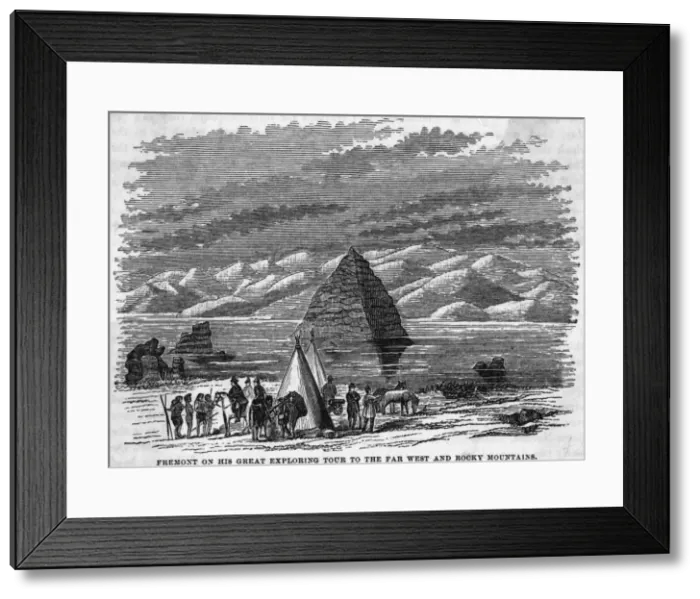 Framed Print : Fremont Exploration 3 Framed Print : Fremont Exploration 3