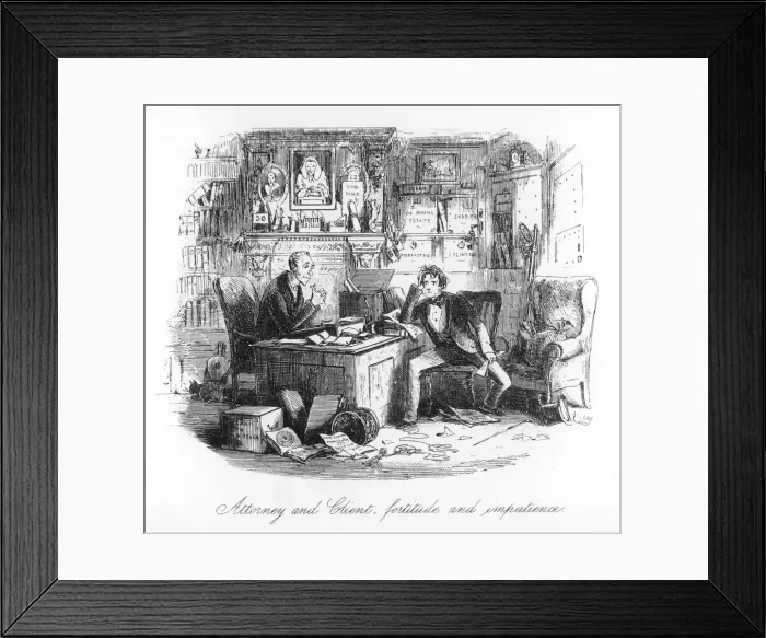 Framed Print : Bleak House / Attorney Framed Print : Bleak House / Attorney