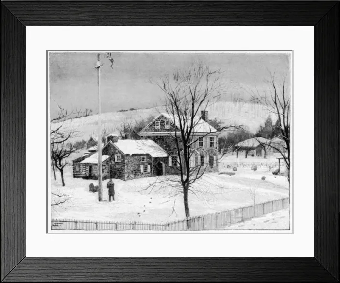 Framed Print : Washington Valley Forge Framed Print : Washington Valley Forge