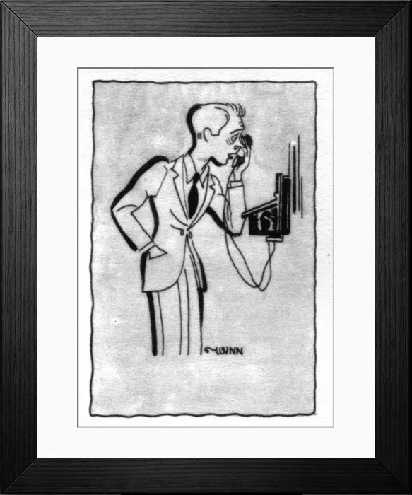 Framed Print : Sketch of the Prince of Wales, 1920s Framed Print : Sketch of the Prince of Wales, 1920s