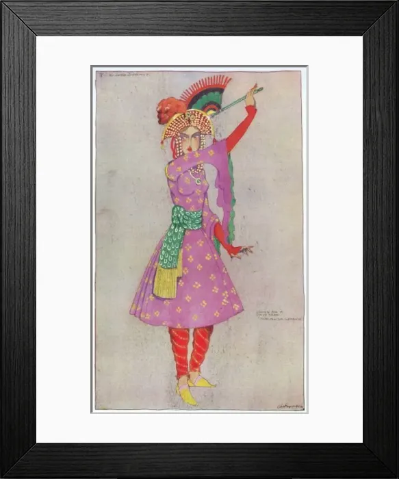 Framed Print : Illustration by Claude Lovat Fraser Framed Print : Illustration by Claude Lovat Fraser