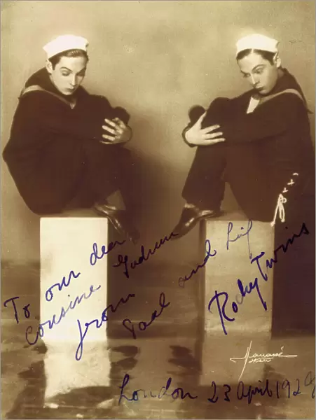The Rocky Twins in London, 1929
