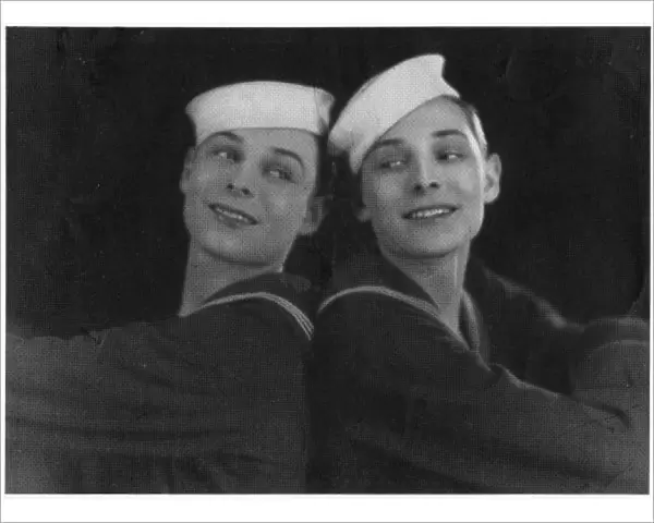 The Rocky Twins dressed as sailors