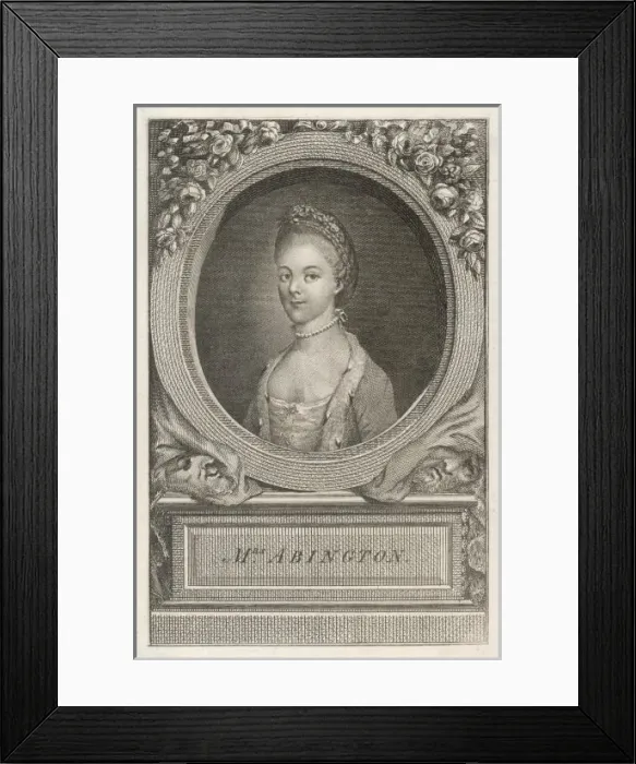 Framed Print : Frances Abington - 3 Framed Print : Frances Abington - 3