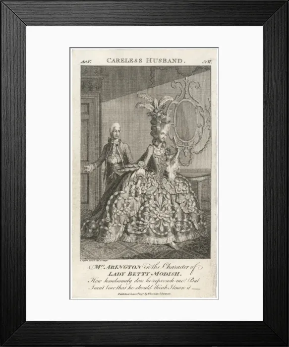 Framed Print : Frances Abington - 11 Framed Print : Frances Abington - 11