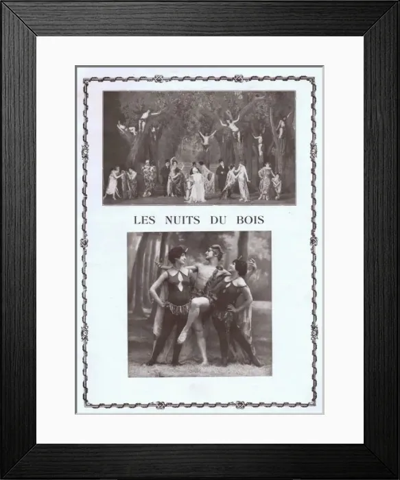 Framed Print : En Pleine Folie at the Folies Bergere Framed Print : En Pleine Folie at the Folies Bergere
