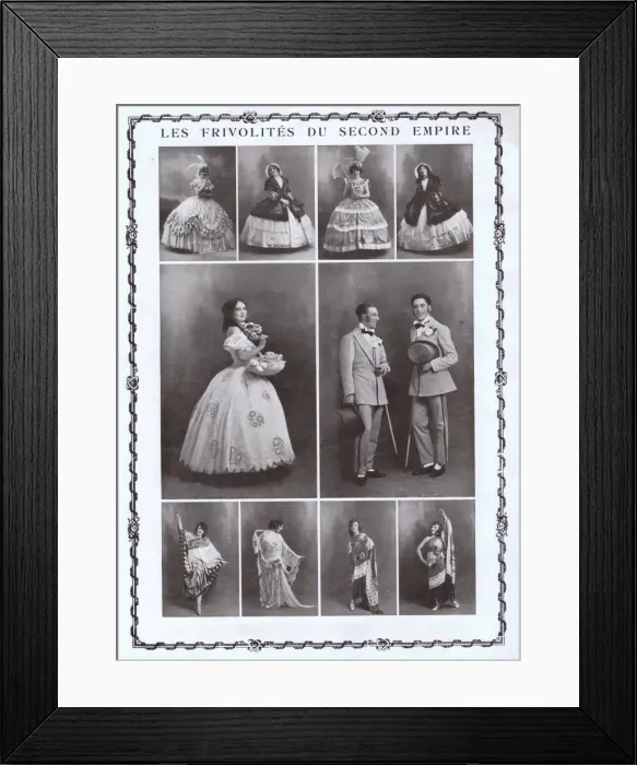 Framed Print : En Pleine Folie at the Folies Bergere Framed Print : En Pleine Folie at the Folies Bergere