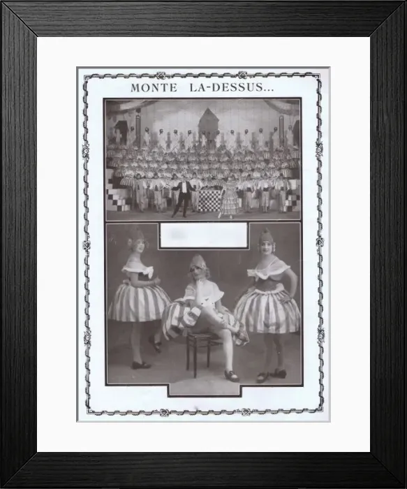 Framed Print : En Pleine Folie at the Folies Bergere Framed Print : En Pleine Folie at the Folies Bergere