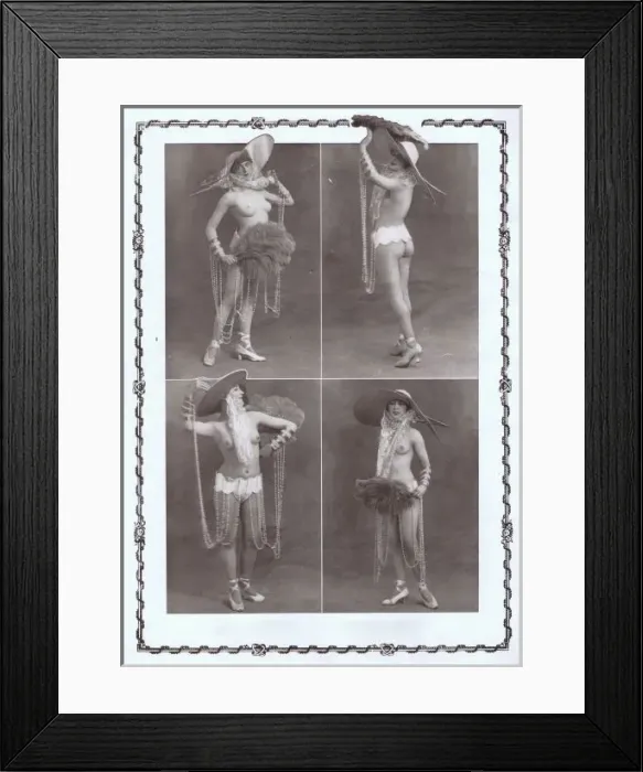 Framed Print : En Pleine Folie at the Folies Bergere Framed Print : En Pleine Folie at the Folies Bergere