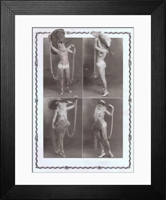 Framed Print : En Pleine Folie at the Folies Bergere Framed Print : En Pleine Folie at the Folies Bergere