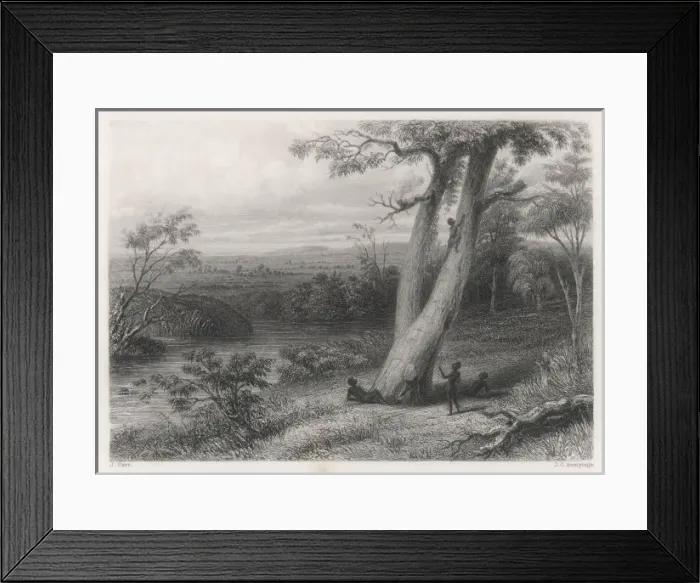 Framed Print : Gwalior Plains Australia Framed Print : Gwalior Plains Australia
