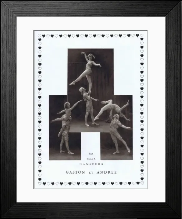 Framed Print : Couers En Folie at the Folies Bergere Framed Print : Couers En Folie at the Folies Bergere