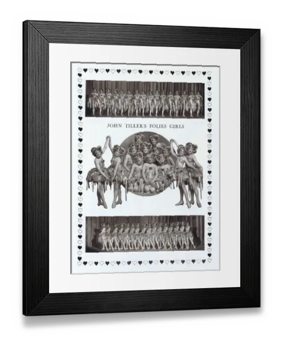 Framed Print : Couers En Folie at the Folies Bergere Framed Print : Couers En Folie at the Folies Bergere