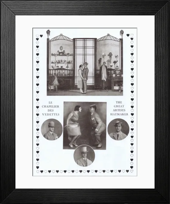 Framed Print : Couers En Folie at the Folies Bergere Framed Print : Couers En Folie at the Folies Bergere